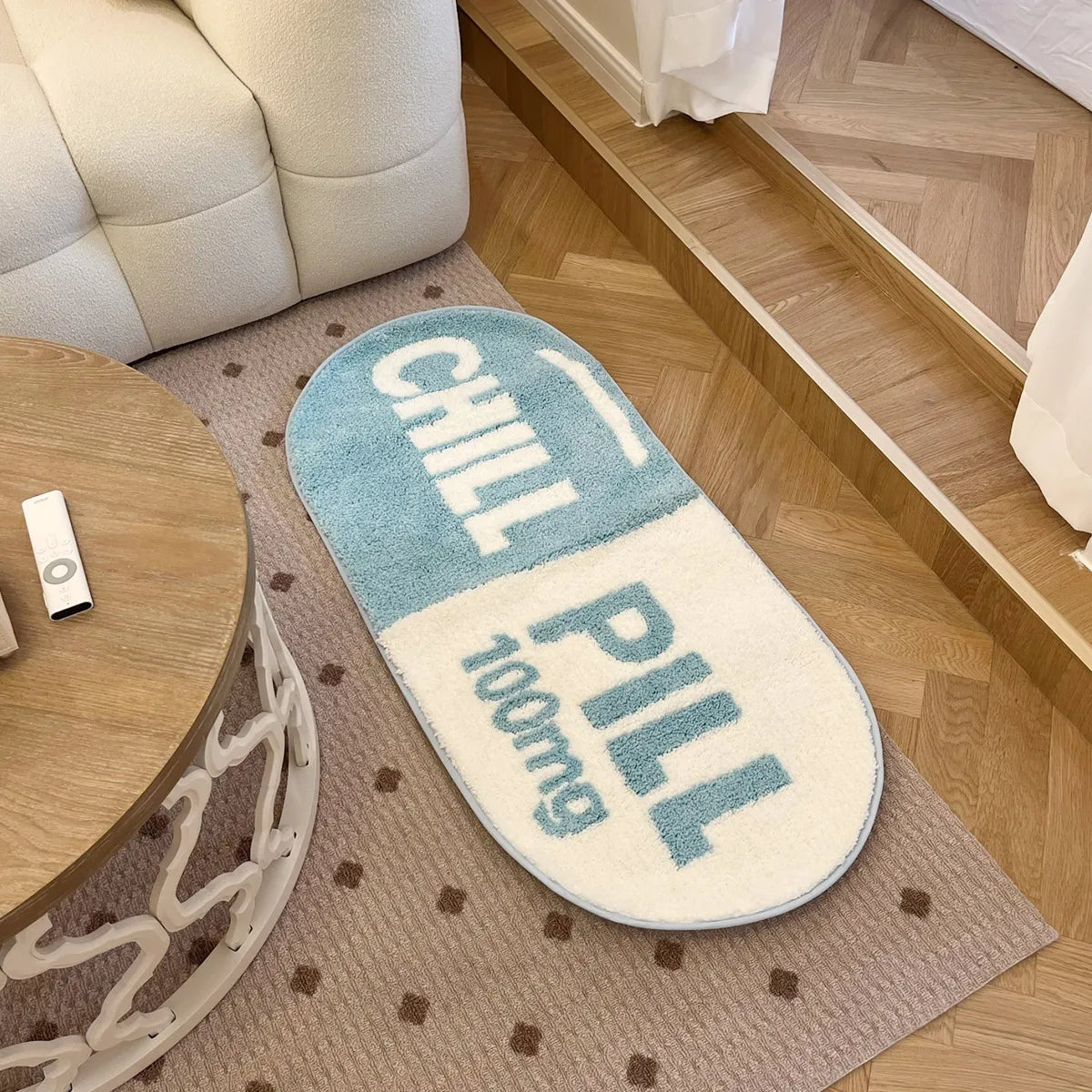 Blue Chill Pill Rug 