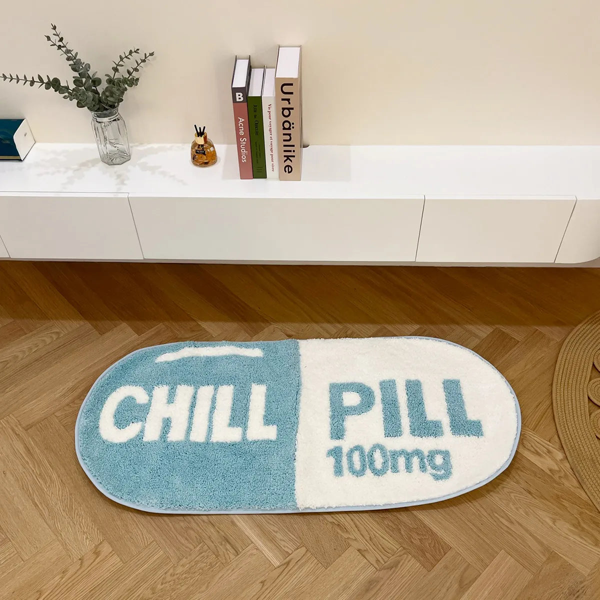 Blue Chill Pill Rug 