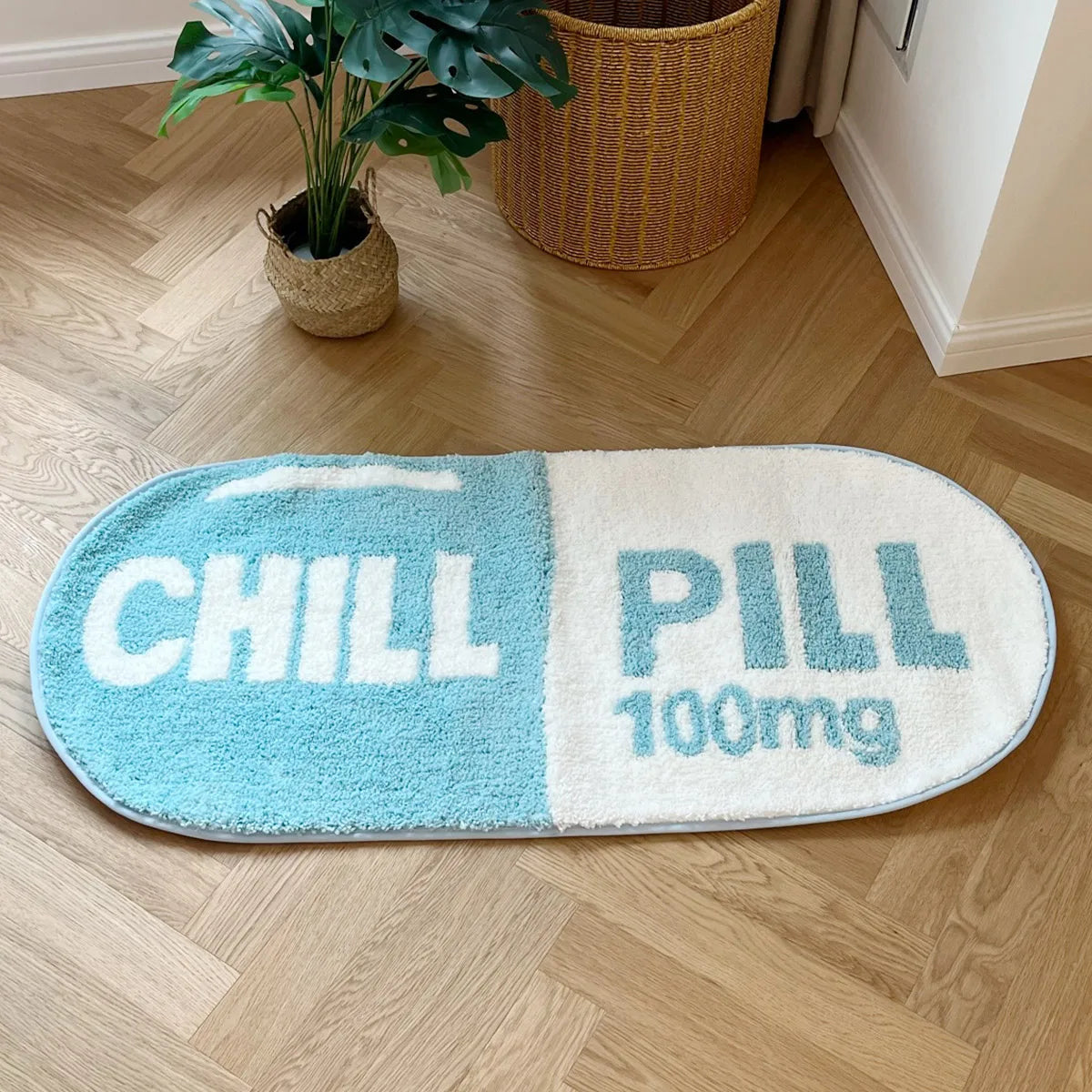 Blue Chill Pill Rug 